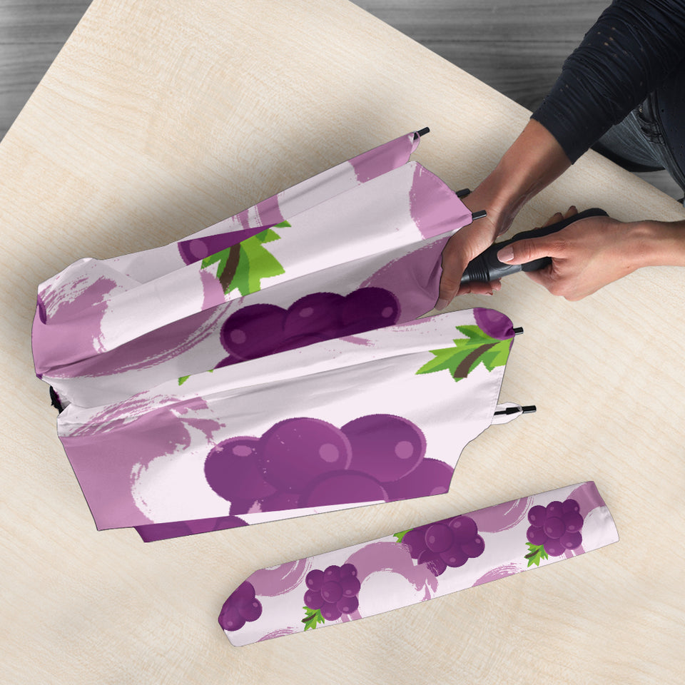 Cute Grape Pattern Umbrella