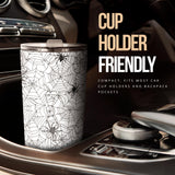 Spider Web Cobweb Pattern Tumbler
