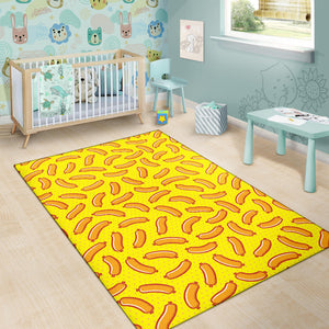 Sausage Pattern Print Design 01 Area Rug