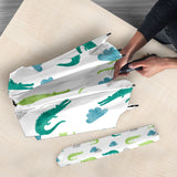 Watercolor Crocodile Pattern Umbrella