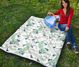 Crocodile Diver Pattern Premium Quilt