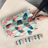 Surfboard Pattern Print Design 02 Umbrella