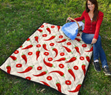 Chili Pattern Premium Quilt