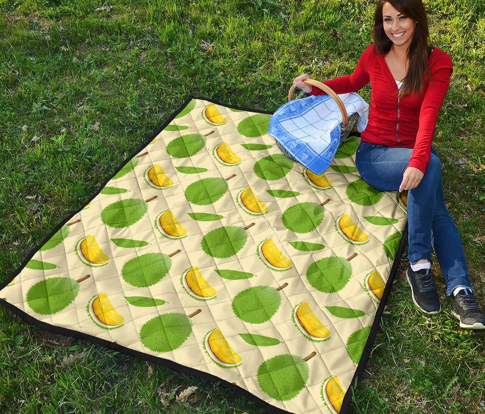 Durian Pattern Premium Quilt