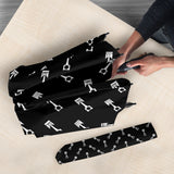 Engine Piston Black Theme Pattern Print Design 03 Umbrella