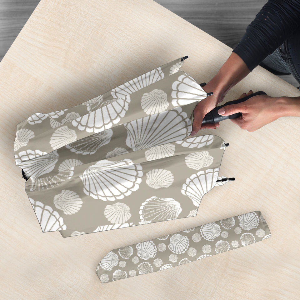 Scallop Shell Pattern Umbrella