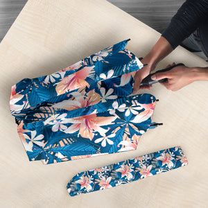 Hibiscus Pattern Print Design 02 Umbrella