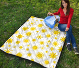 Sun Pattern Premium Quilt