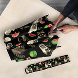 Raccoon Watermelon Pattern Umbrella