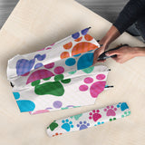 Dog Paws Pattern Print Design 01 Umbrella