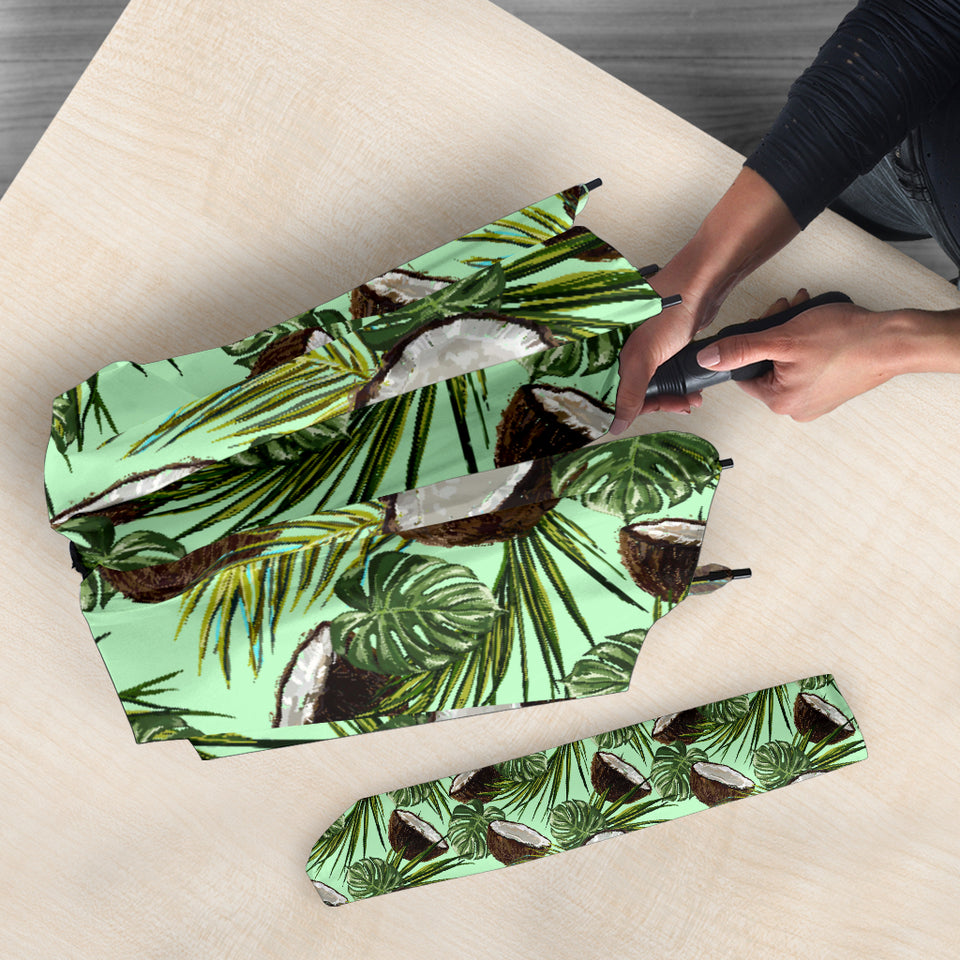 Coconut Pattern Print Design 02 Umbrella