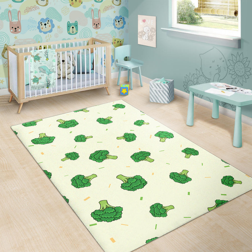Broccoli Pattern Area Rug