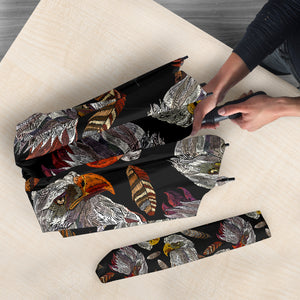 Eagle Pattern Print Design 05 Umbrella