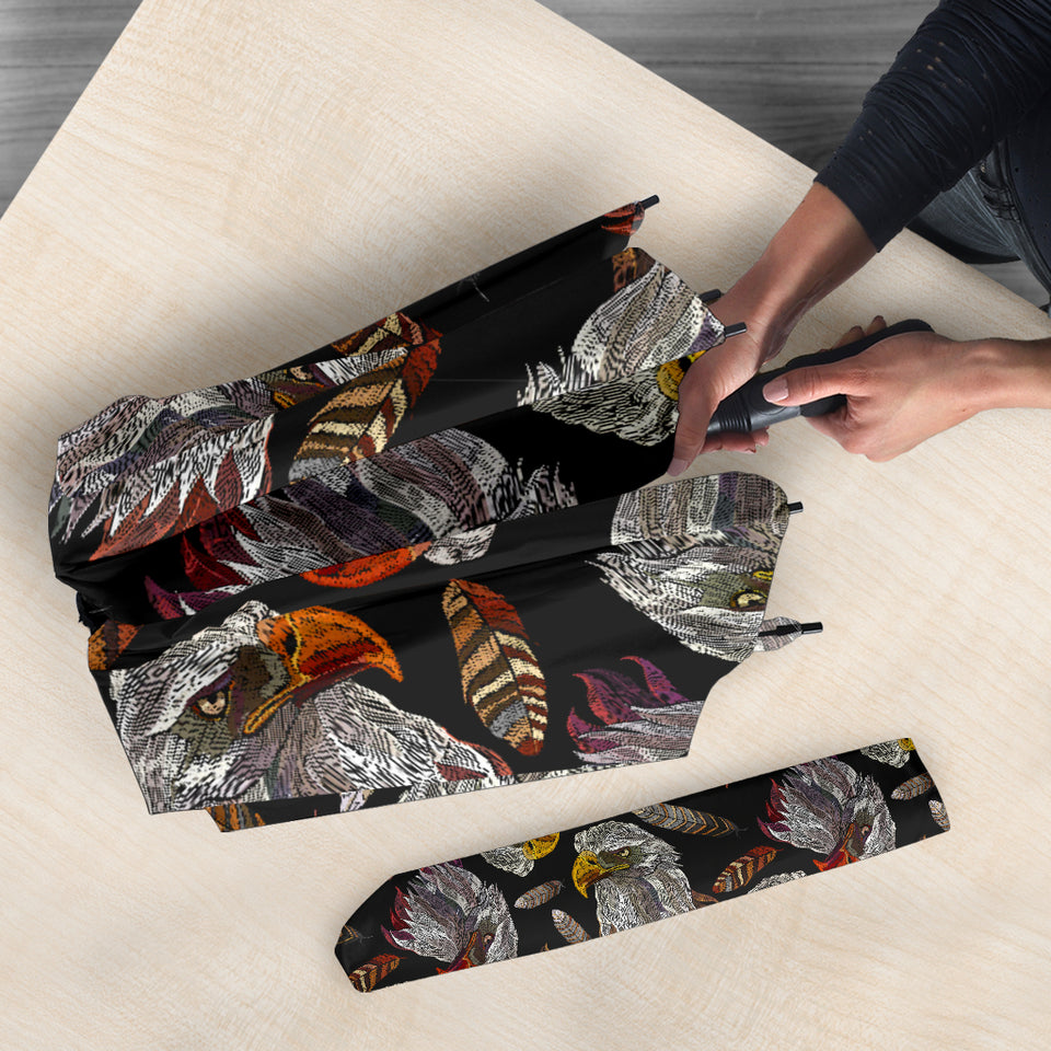 Eagle Pattern Print Design 05 Umbrella