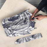 Guava Tropical Hand Drawn Pattern Umbrella