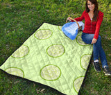 Cucumber Pattern Premium Quilt