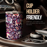 Elephant Indian Style Ornament Pattern Tumbler
