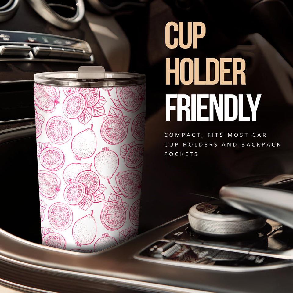 Sketch Guava Pattern Tumbler