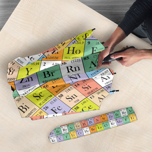 Chemistry Periodic Table Pattern Print Design 01 Umbrella