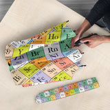Chemistry Periodic Table Pattern Print Design 01 Umbrella