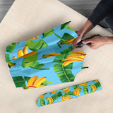 Banana Leaves Banana Design Pattern Umbrella