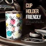 Dragonflies Ginkgo Leaves Pattern Tumbler