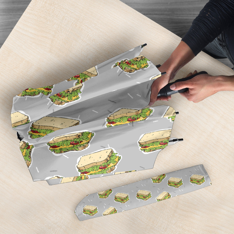Sandwich Pattern Print Design 05 Umbrella