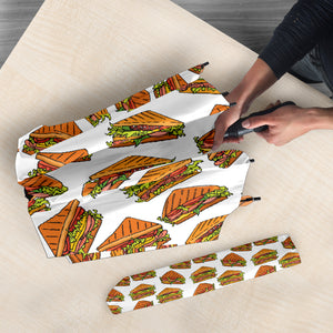 Sandwich Pattern Print Design 02 Umbrella