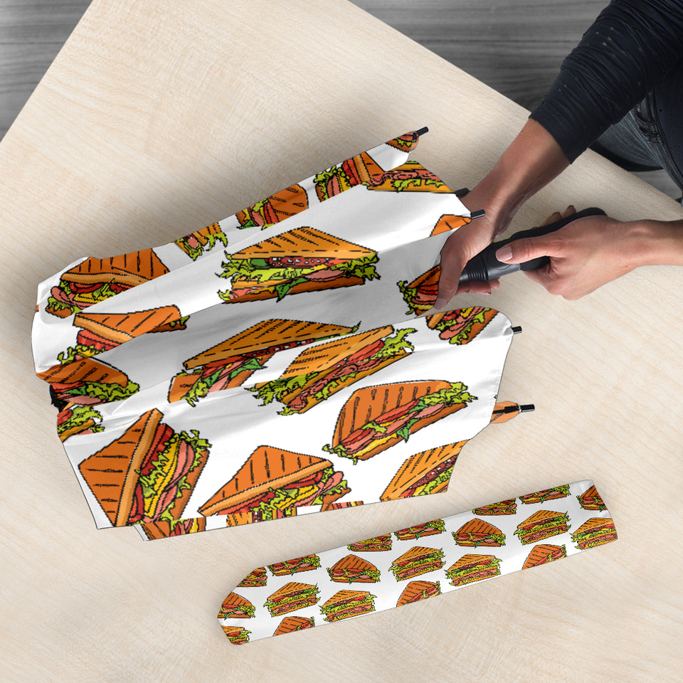 Sandwich Pattern Print Design 02 Umbrella