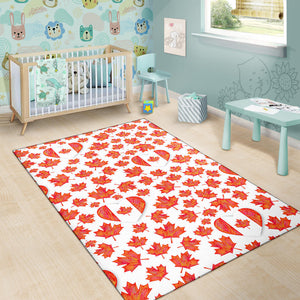 Canada Pattern Print Design 02 Area Rug