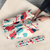 Red Blue Guitar Pattern Umbrella