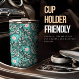 Elephants Jungle Pattern Tumbler