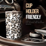 Leopard Skin Print Pattern Tumbler