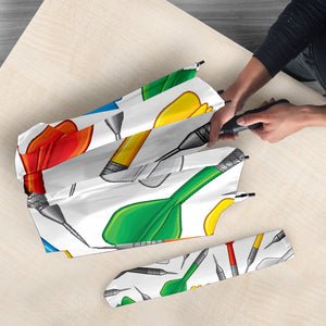 Darts Pattern Print Design 03 Umbrella
