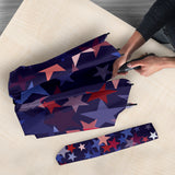Red Blue Star Pattern Umbrella