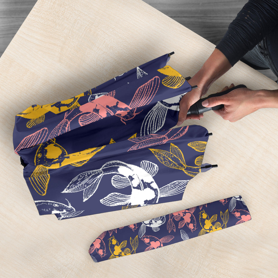 Koi Fish Carp Fish Pattern Umbrella