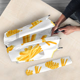 French Fries White Paper Box Pattern Umbrella