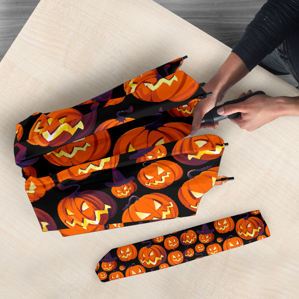 Halloween Pumpkin Pattern Umbrella