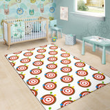 Darts Pattern Print Design 04 Area Rug