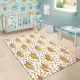 Corn Pattern Print Design 02 Area Rug