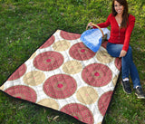 Circle Indian Pattern Premium Quilt