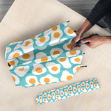 Fried Eggs Pattern Print Design 04 Umbrella