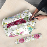 Hand Drawn Butterfly Rose Umbrella