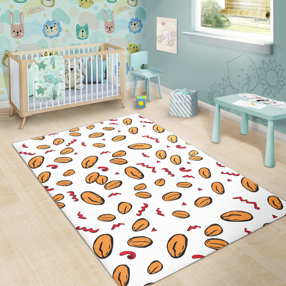 Peanuts Pattern Background Area Rug