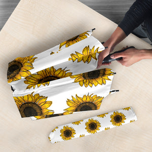 Sunflowers Design Pattern Umbrella