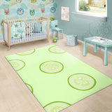 Cucumber Pattern Area Rug