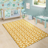 Pretzels Pattern Print Design 01 Area Rug