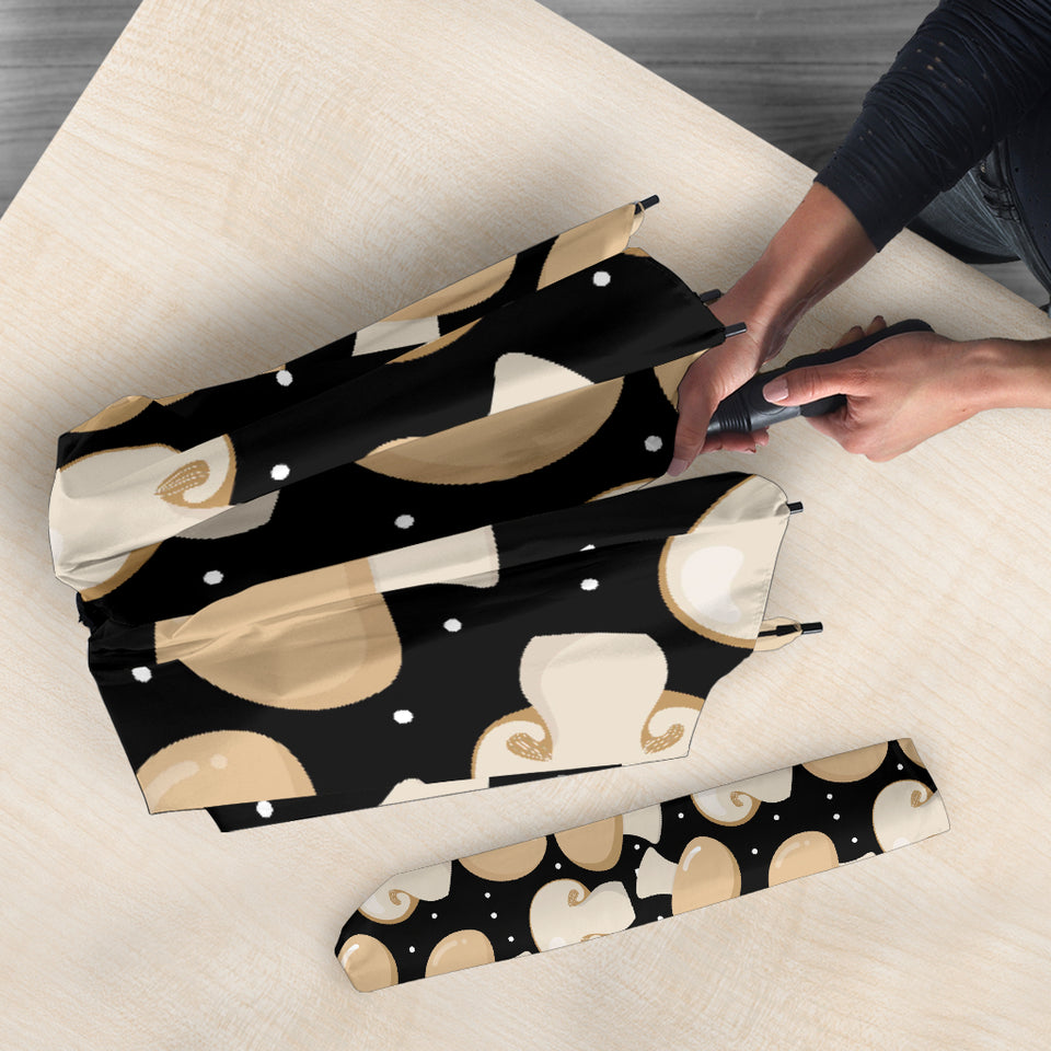 Champignon Mushroom Pattern Umbrella