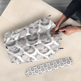 Hippopotamus Pattern Print Design 05 Umbrella