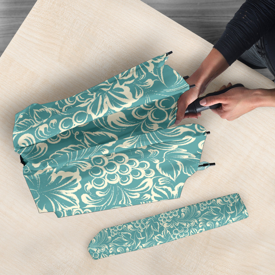 Classic Hand Drawn Grape Pattern Umbrella